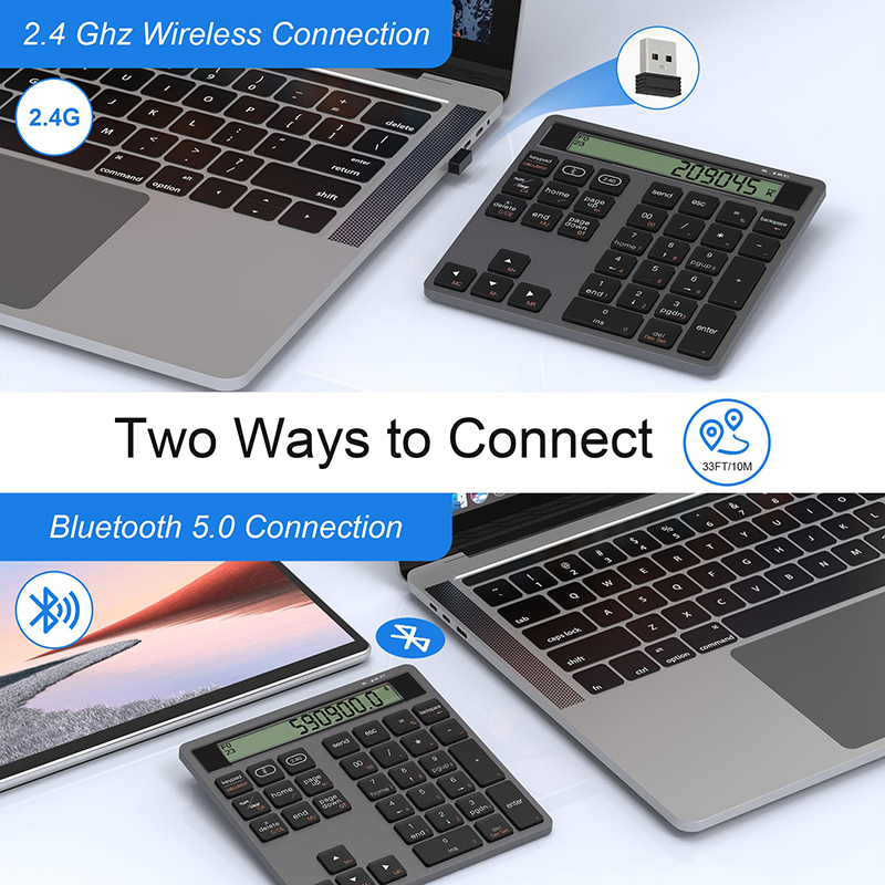 Tablet Accessories Uk - JOMAA USB Kablosuz Özel Sayısal Tuş