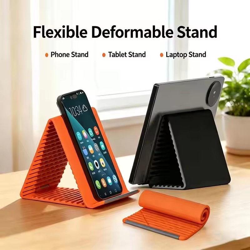 Useful Tablet Accessories - Tembel Taşınabilir Telefon Standı Silikon Masaüstü