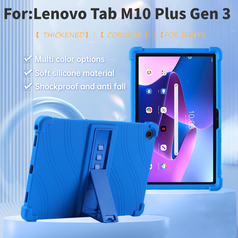 Tablet Accessories Lenovo - Silikon Standı Kılıf için Lenovo Tab