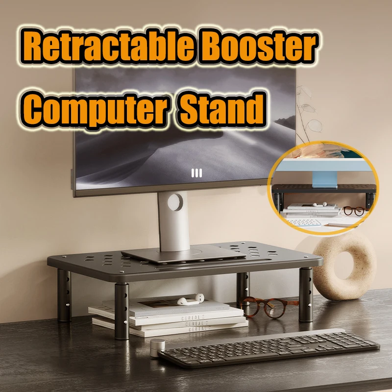 Tablet Lap Desk - Ayarlanabilir Bilgisayar Rafı Teleskopik Masa Monitör