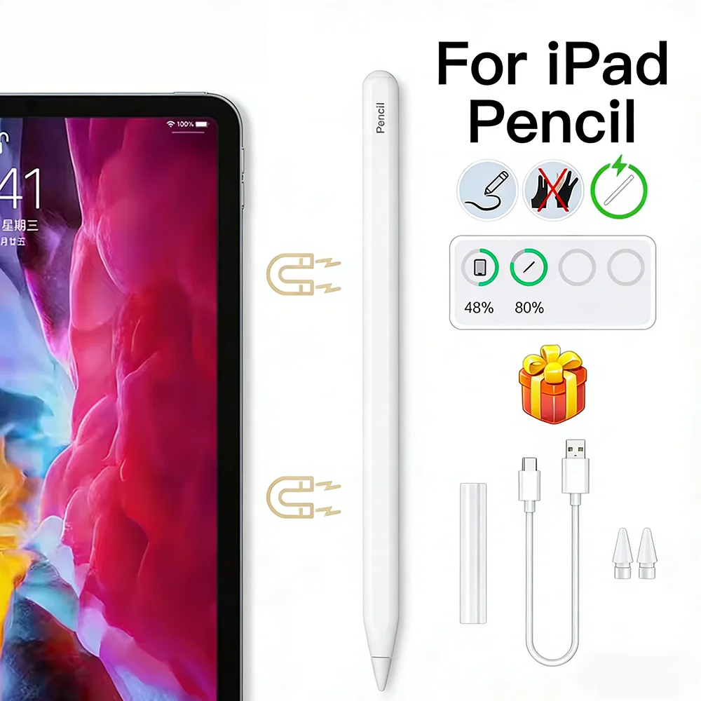 Tablet Pc Accessories - Apple Pencil 2 Manyetik Şarjlı Avuç