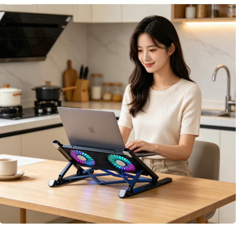 Cooling Stand Tablet - Yeni Dizüstü Bilgisayar Soğutucu Taban Standı