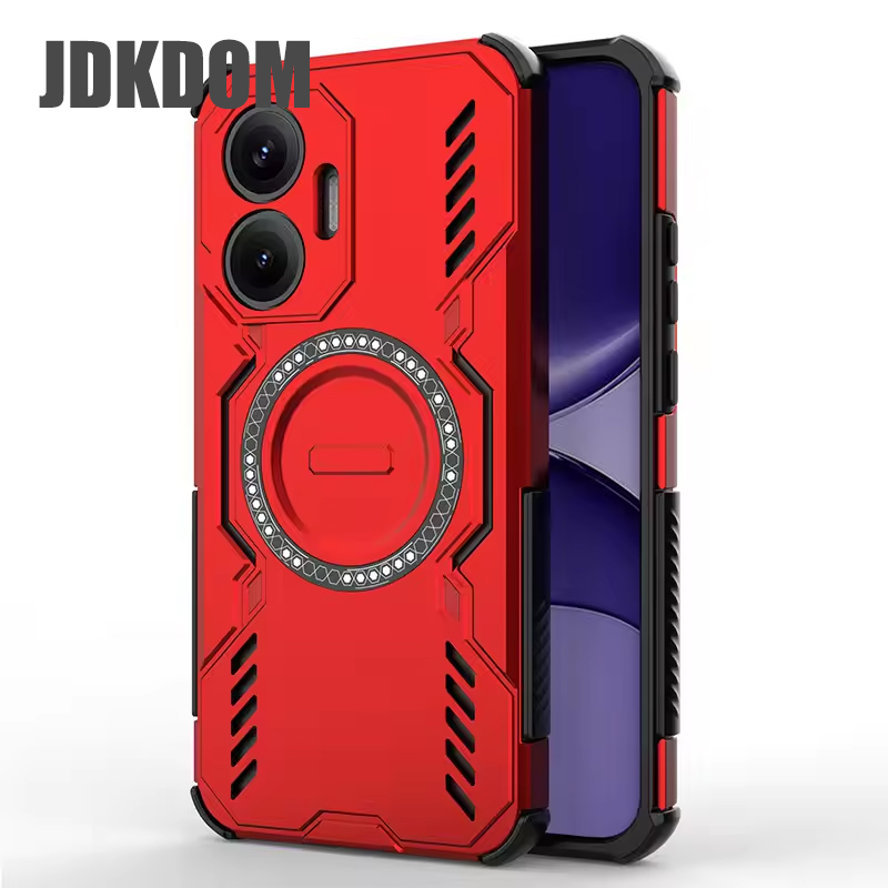 Xiaomi Poco X6 - JDKDOM Darbeye Dayanıklı Isı Dağılımlı Manyetik