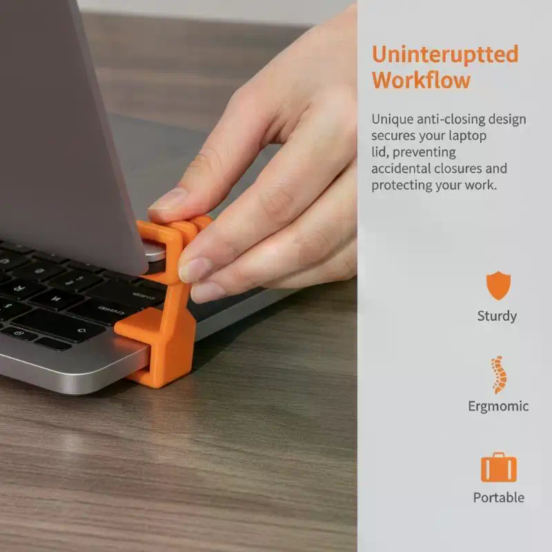 Cooling Stand Tablet - Taşınabilir Kapanmayı Önleyici Dizüstü Bilgisayar Standı