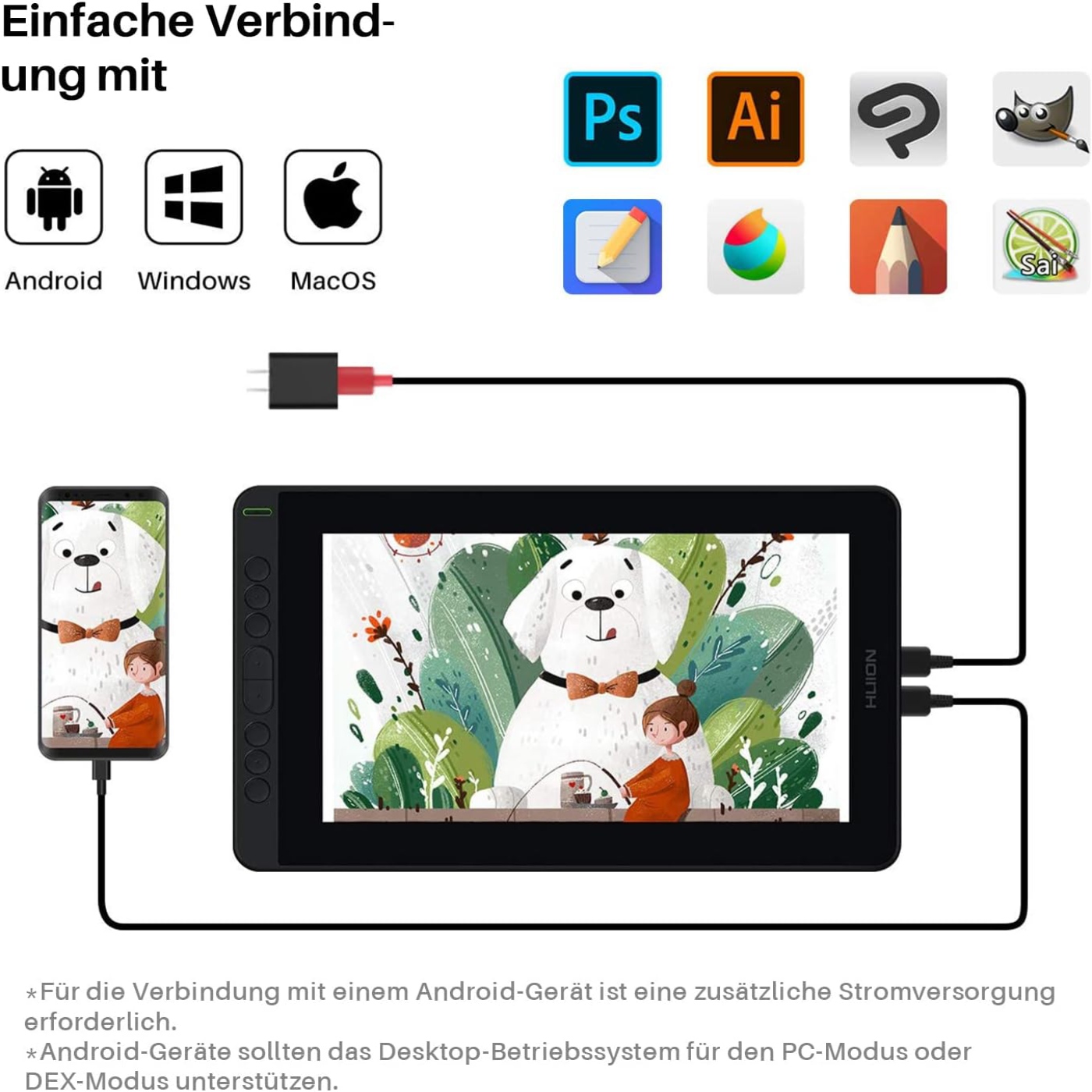 HUION Kamvas 12 11.6 İnç Çizim - Graphic Tablet Accessories incelemesi ve fiyatı