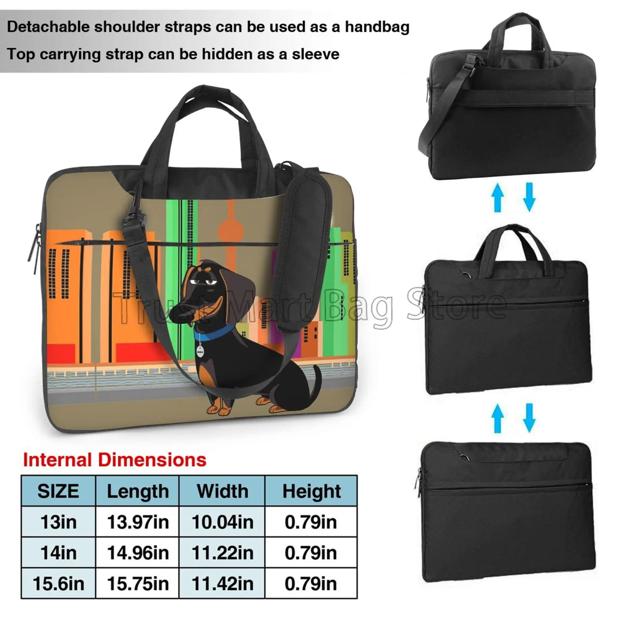 Sevimli Dachshund baskı dizüst - Boox Tablet Accessories incelemesi ve fiyatı