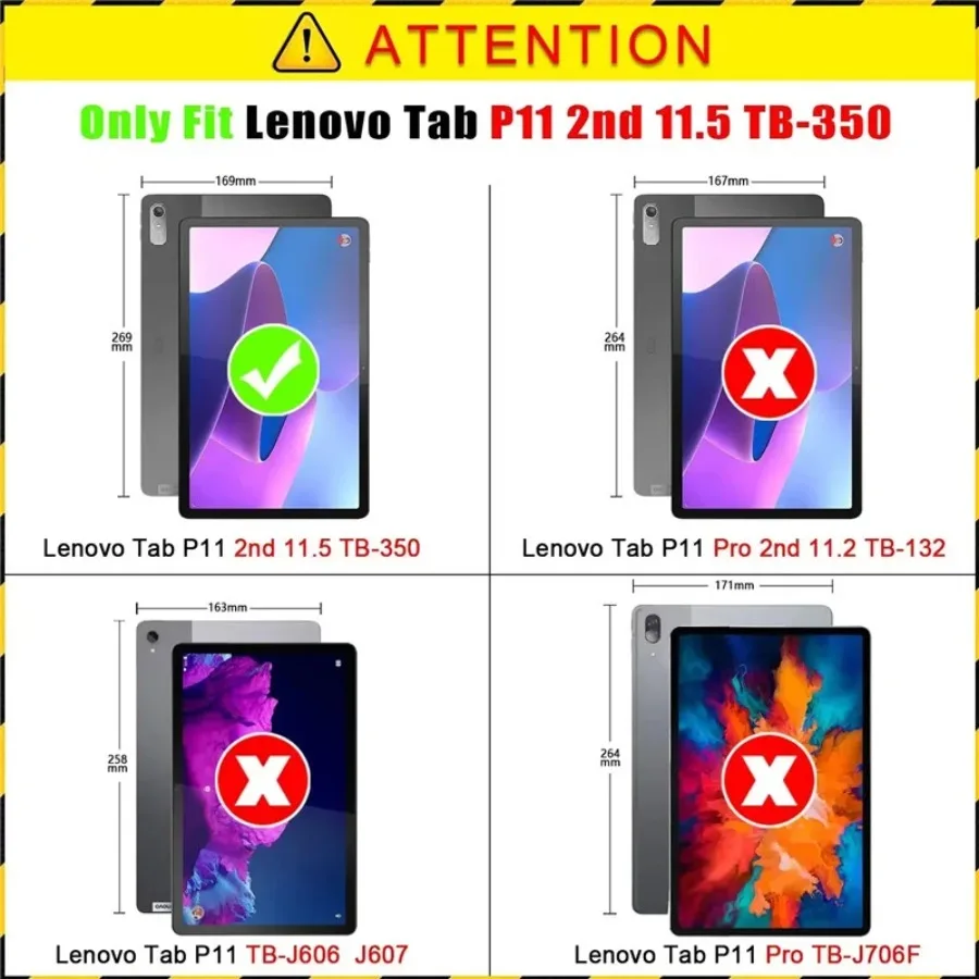 Coque Lenovo Tab P11 2nd Gen 2 - Tablet Cover Accessories incelemesi ve fiyatı