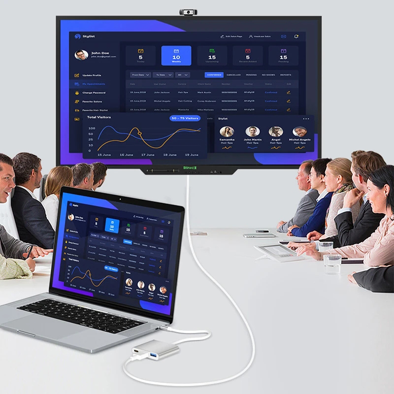 3'ü 1 arada USB Type C Hub, 4K - Tablet Pc Accessories incelemesi ve fiyatı