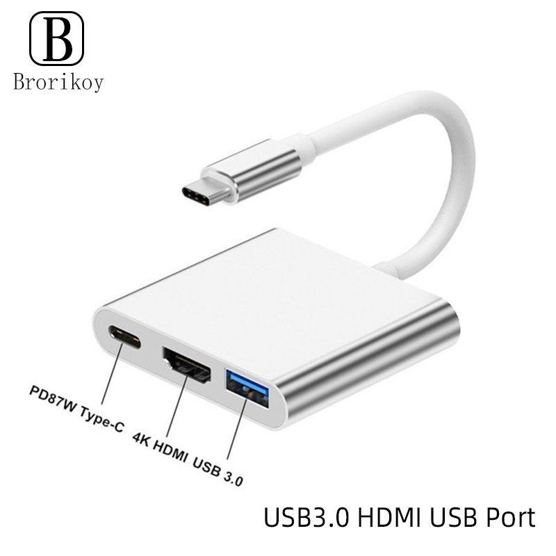 3'ü 1 arada USB Type C Hub, 4K - Tablet Pc Accessories incelemesi ve fiyatı