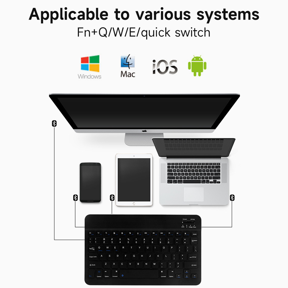 IOS Android Windows için Bluet - Useful Tablet Accessories incelemesi ve fiyatı