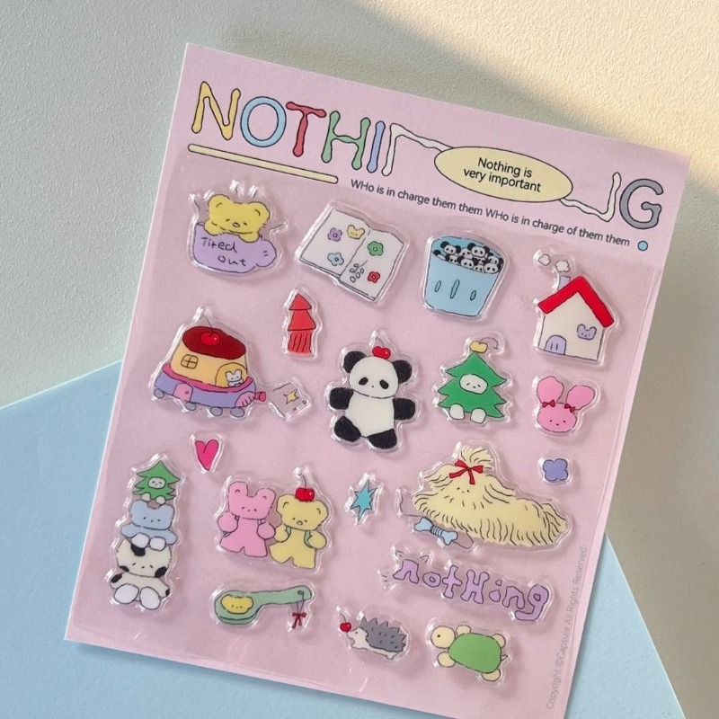 Sevimli Karikatür 3D Jöle Etik - Boox Tablet Accessories incelemesi ve fiyatı