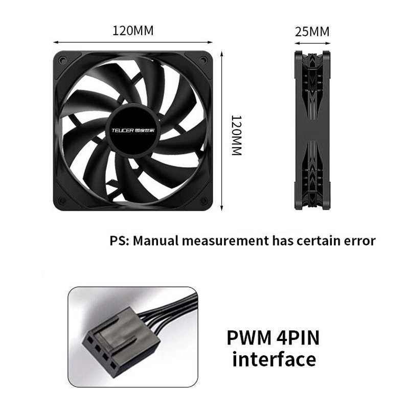 TEUCER 1800RPM 4PIN PWM beyaz  - Tablet Computer Accessories incelemesi ve fiyatı
