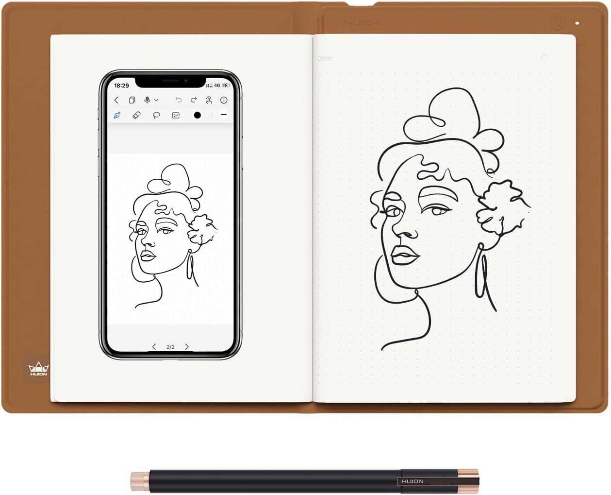 Huion Note 2'si 1 arada dijita - Graphic Tablet Accessories incelemesi ve fiyatı