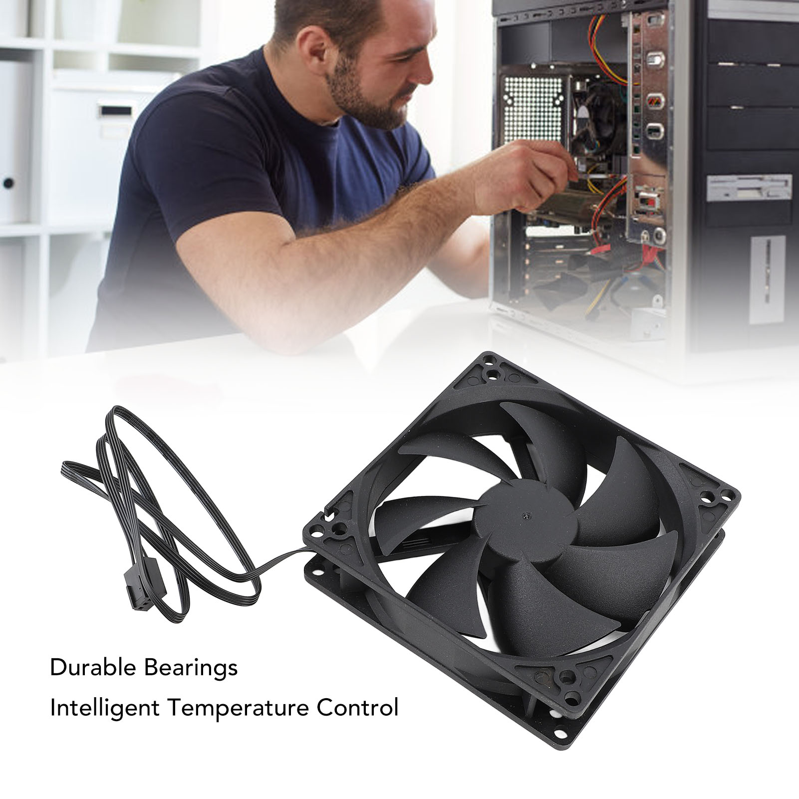100mm PC PWM Kasa Fanı 100mm Ç - Tablet Computer Accessories incelemesi ve fiyatı