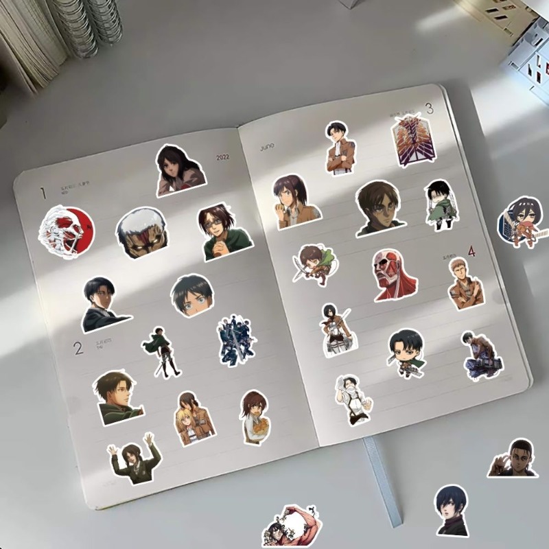 60 adet Titan Anime çıkartmala - Useful Tablet Accessories incelemesi ve fiyatı