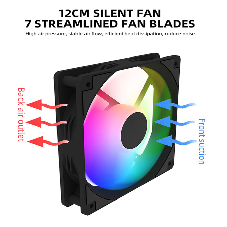 120mm PC Kasa Fanı 12 V RGB Dö - Tablet Computer Accessories incelemesi ve fiyatı