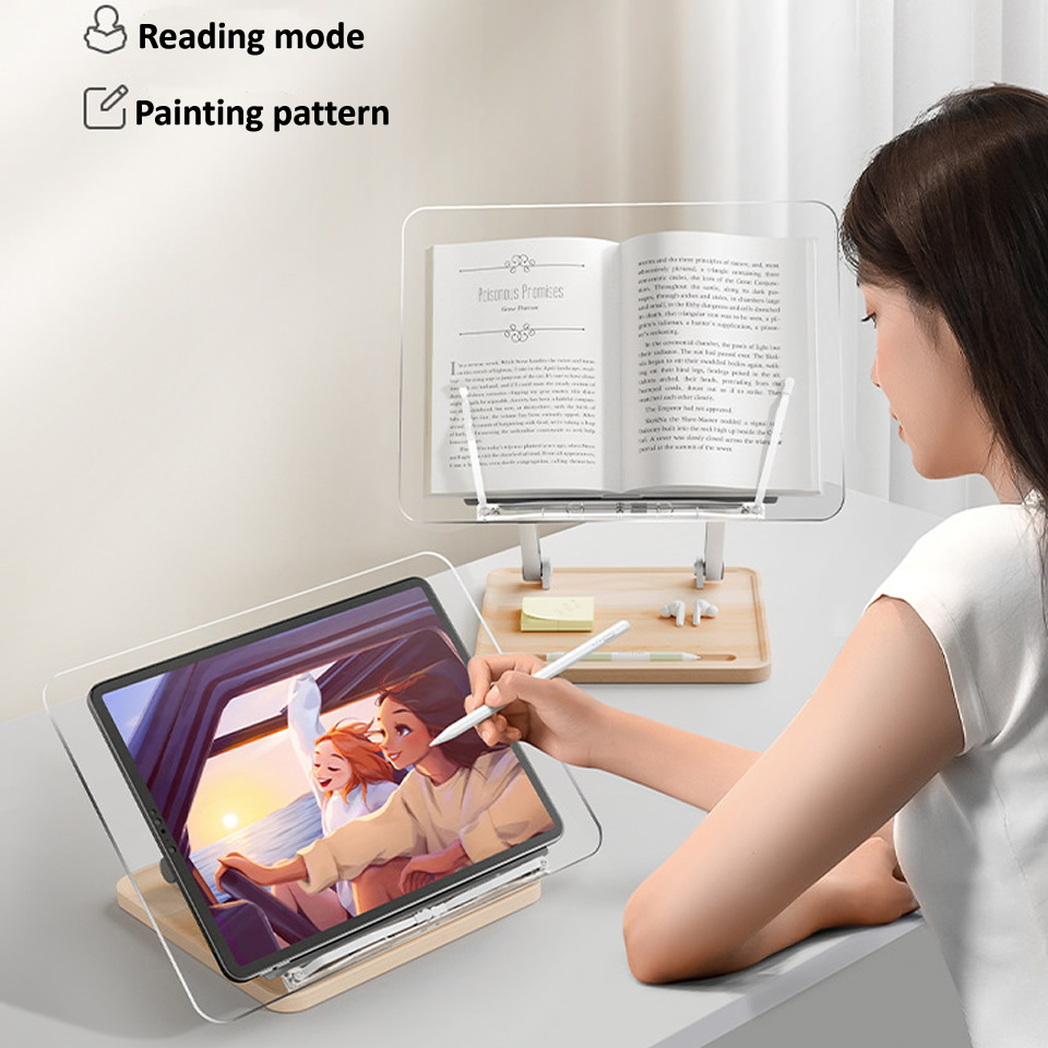 Ahşap Okuma Standı, Işıklı Şef - Useful Tablet Accessories incelemesi ve fiyatı
